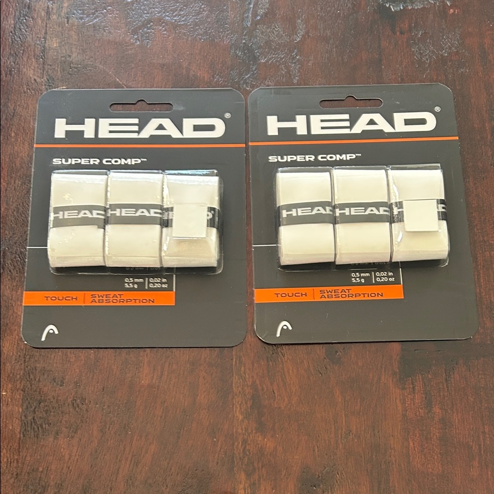 HEAD Super Comp Overgrip Pack in White